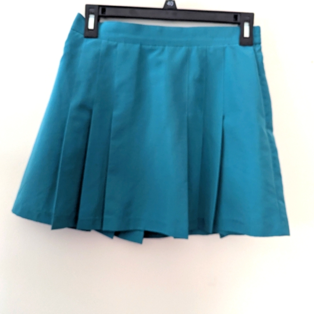 Head teal turquoise vintage tennis skirt